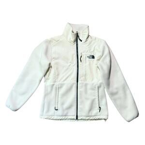 The North Face Denali Fleece Full-Zip Cream & White Jacket Women's Medium